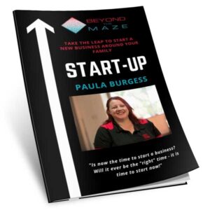 Start-up a new business while juggling family ebook by Paula Burgess